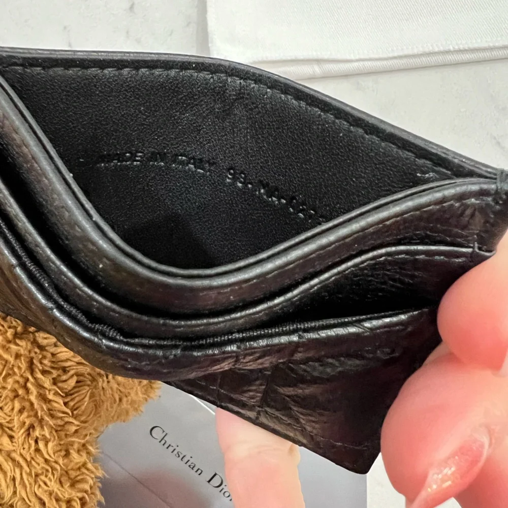 Dior Caro credit card holder